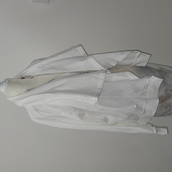 Young Fabulous & Broke White Open Front Waterfall Cardigan Size S NWT - Picture 9 of 13